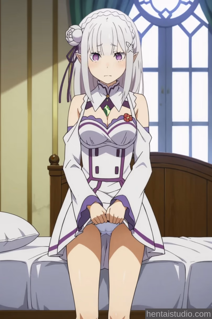 Emilia from Re:Zero - Starting Life in Another World (Re:Zero kara Hajimeru Isekai Seikatsu) — image 3 of 100