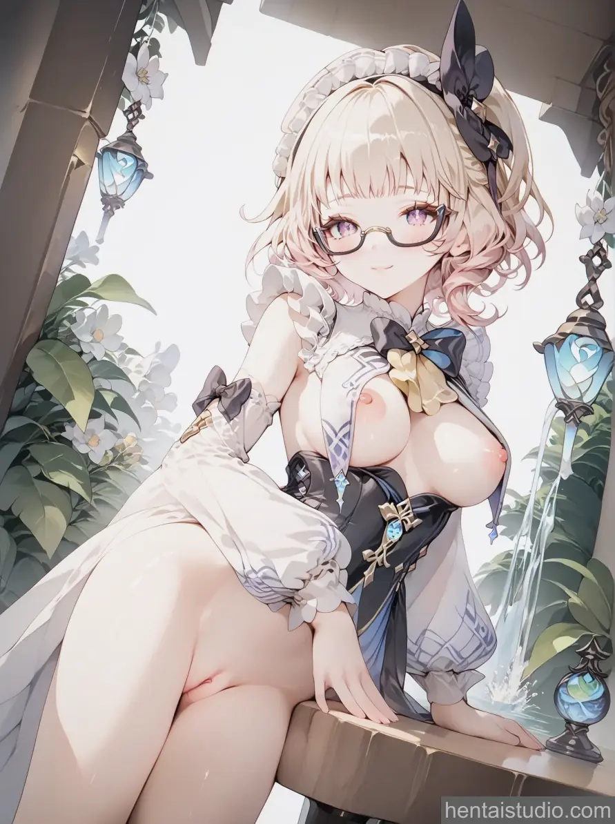 Emilie from Genshin Impact hentai art 28 of 52