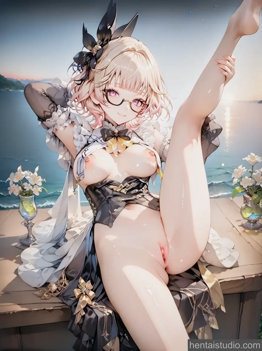 Emilie from Genshin Impact hentai art 35 of 52