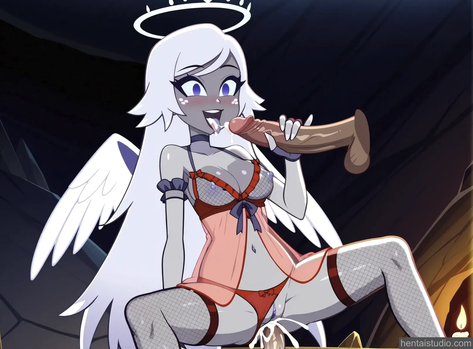 Emily from Hazbin Hotel hentai art 54 of 69