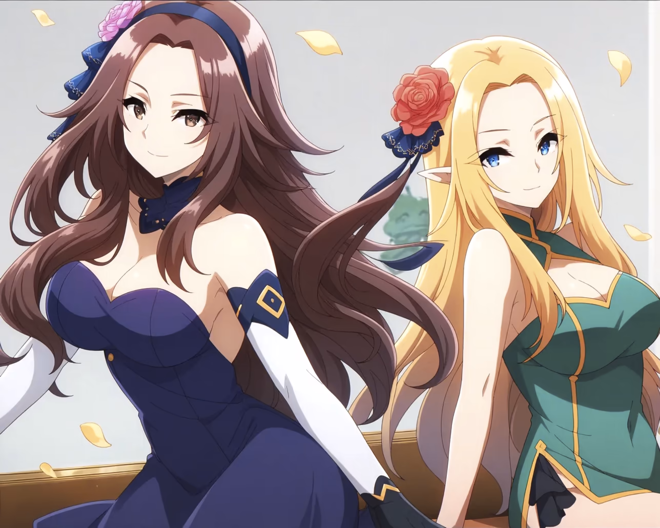 Alexia Midgar x Alpha x Beta x Epsilon x Rose Oriana - The Eminence in Shadow (Kage no Jitsuryokusha ni Naritakute!) - Hentai Gallery - 1046 Images — image 1004 of 1046