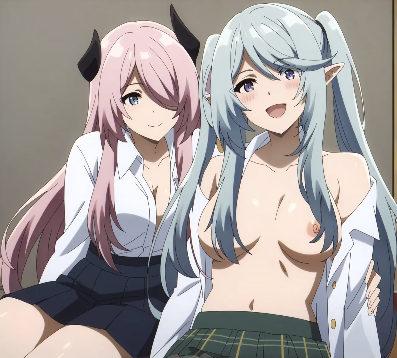 Alexia Midgar x Alpha x Beta x Epsilon x Rose Oriana - The Eminence in Shadow (Kage no Jitsuryokusha ni Naritakute!) - Hentai Gallery - 1046 Images — image 952 of 1046