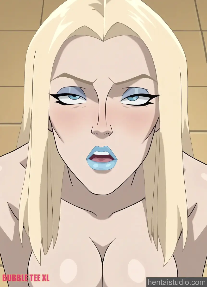 Emma Frost from Wolverine And X Men hentai art 2 of 37