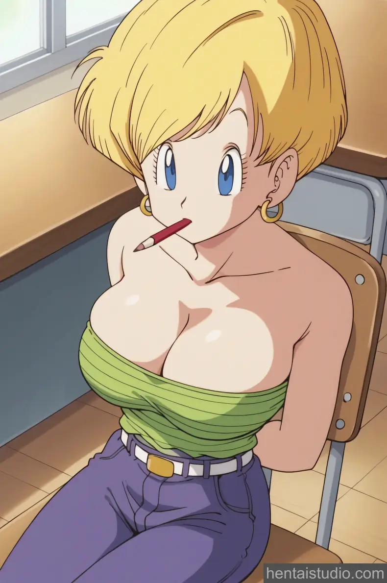 Erasa from Dragon Ball hentai art 2 of 60