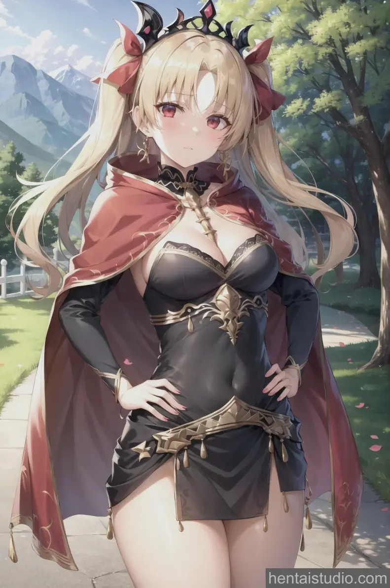Ereshkigal from Fate hentai art 11 of 97