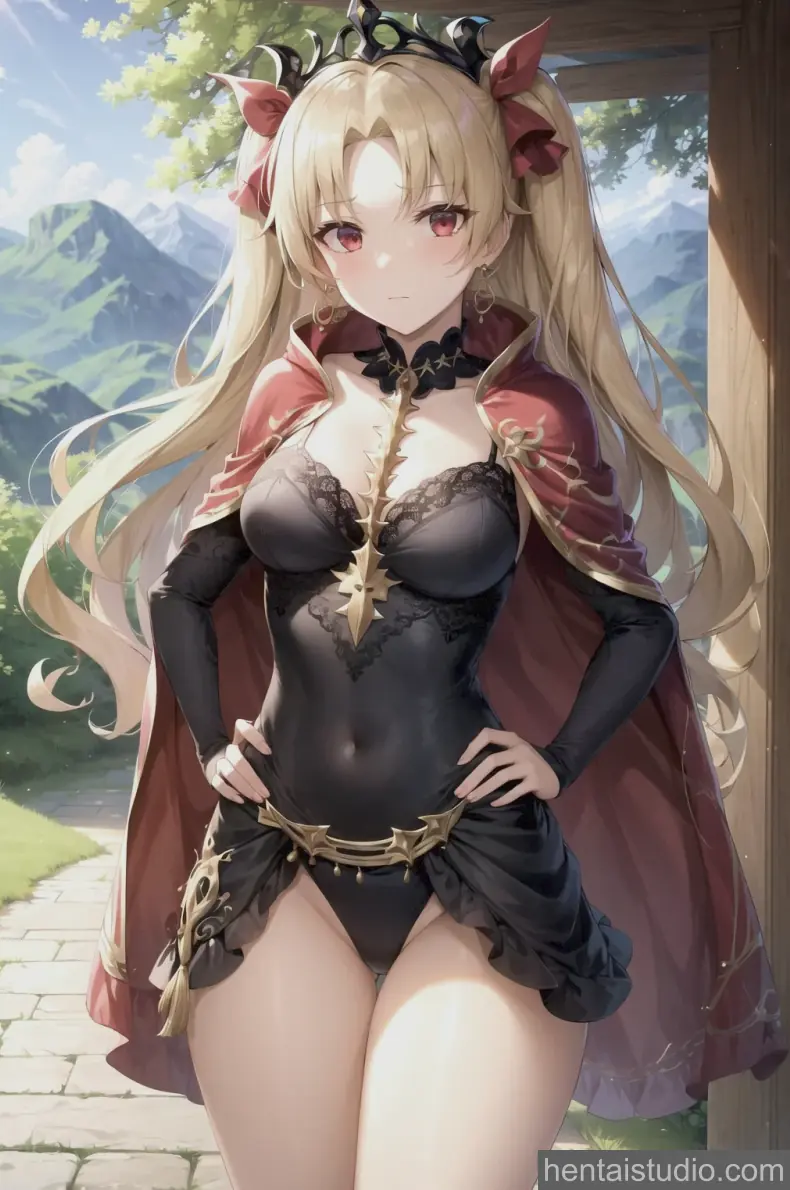 Ereshkigal from Fate hentai art 12 of 97