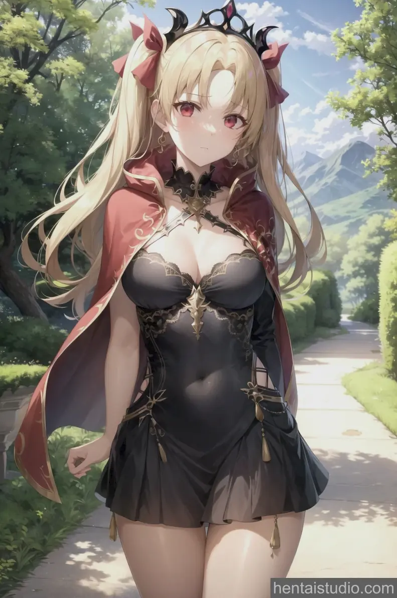Ereshkigal from Fate hentai art 13 of 97