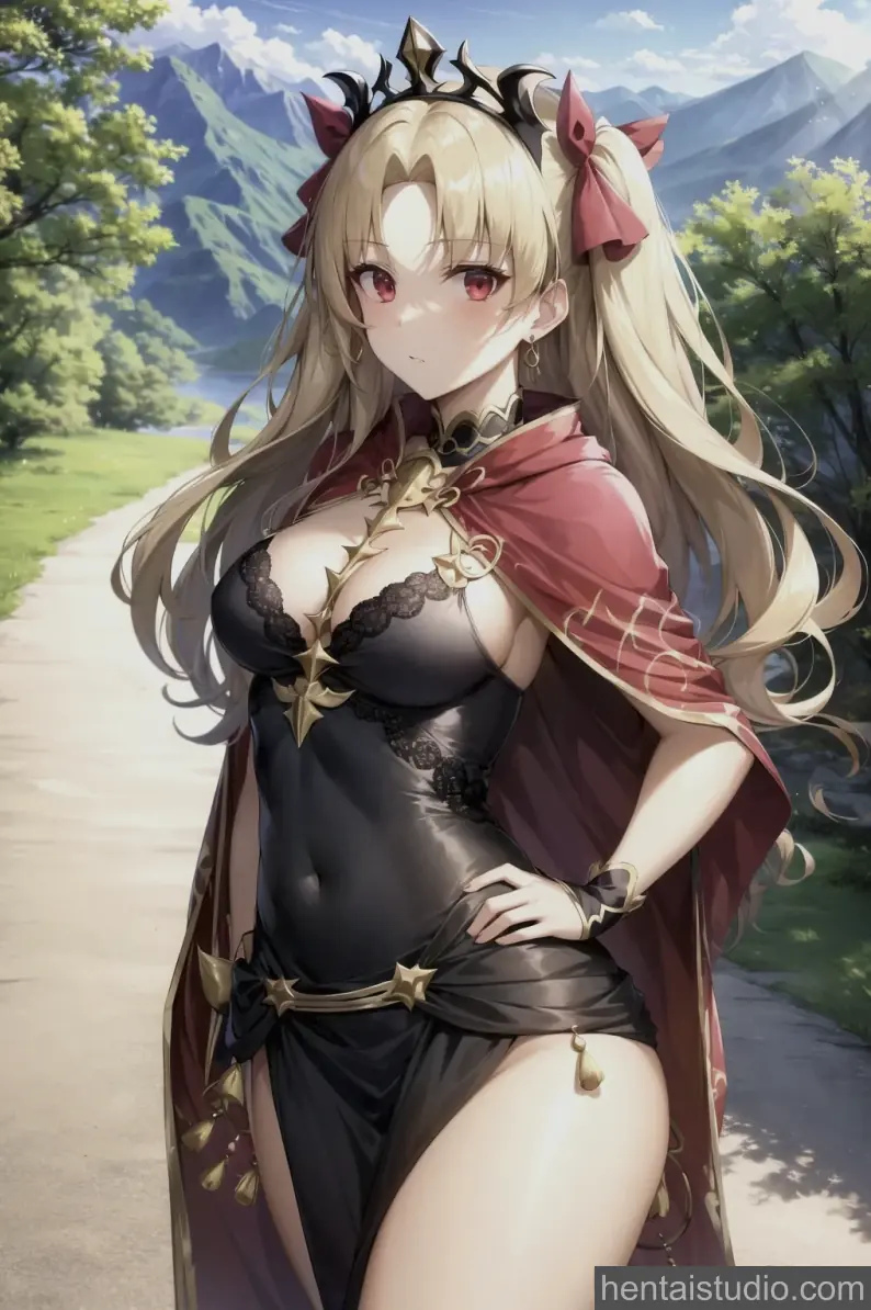Ereshkigal from Fate hentai art 14 of 97