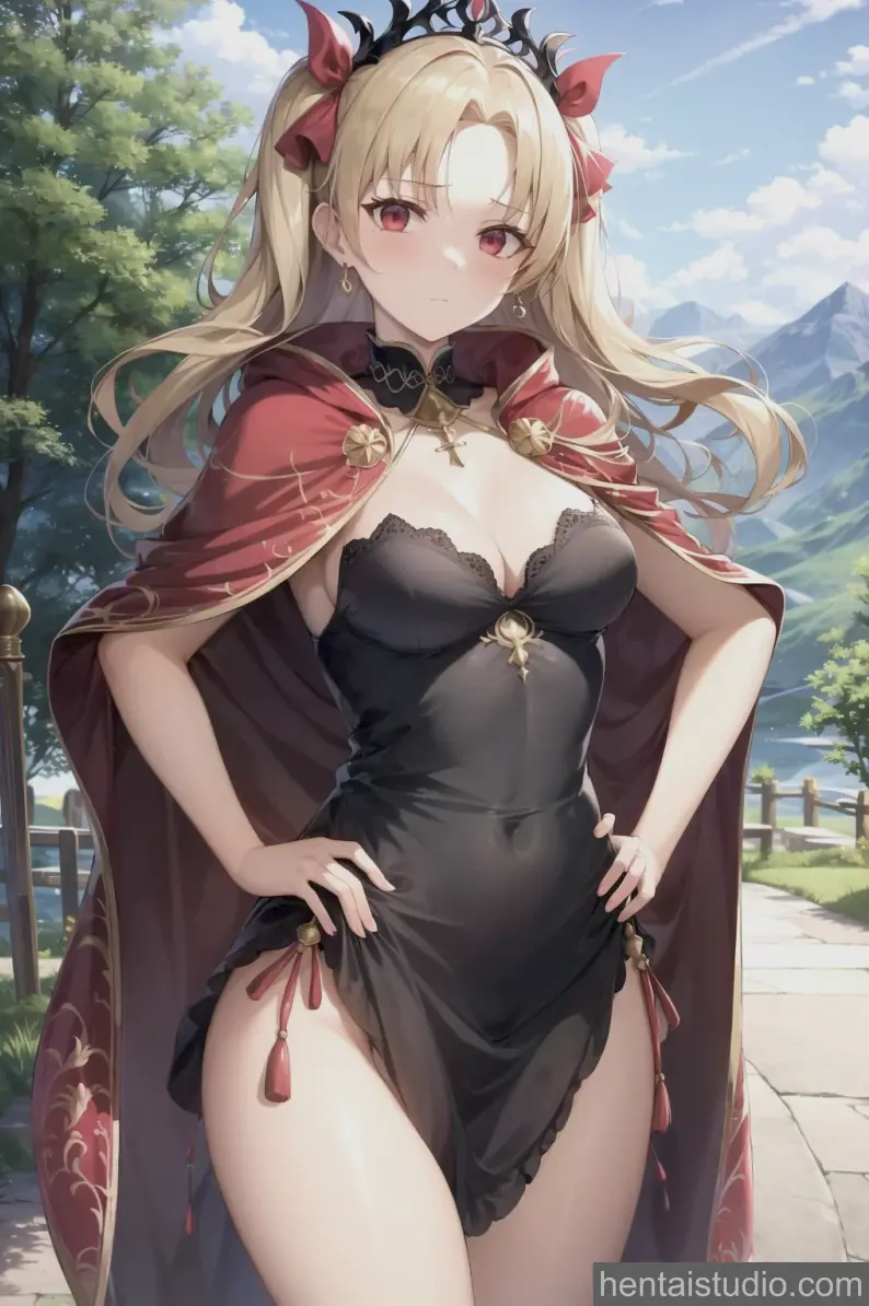 Ereshkigal from Fate hentai art 16 of 97