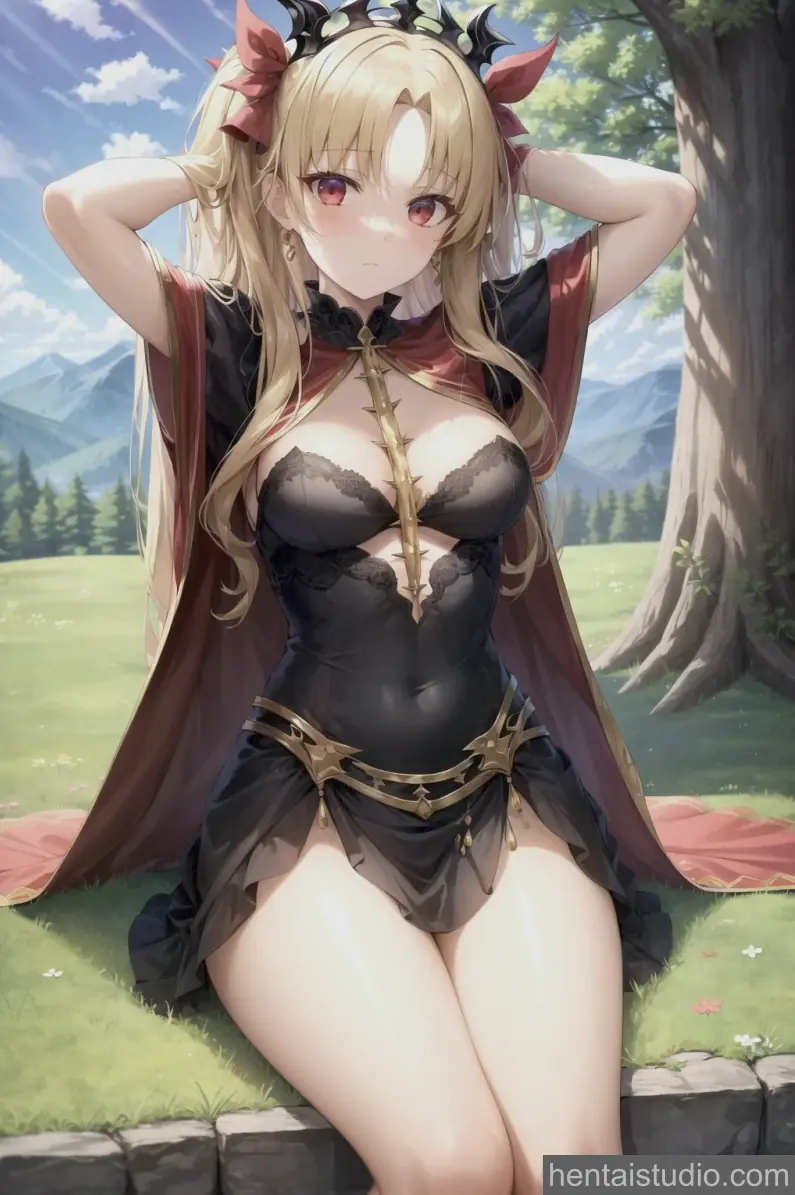 Ereshkigal from Fate hentai art 26 of 97
