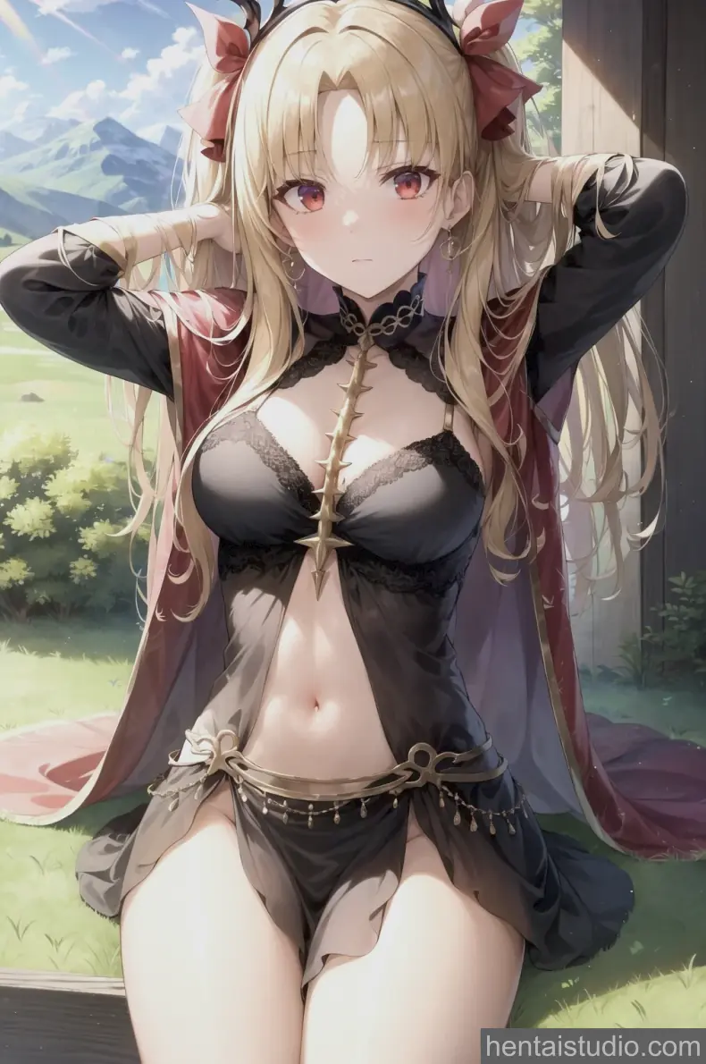 Ereshkigal from Fate hentai art 28 of 97