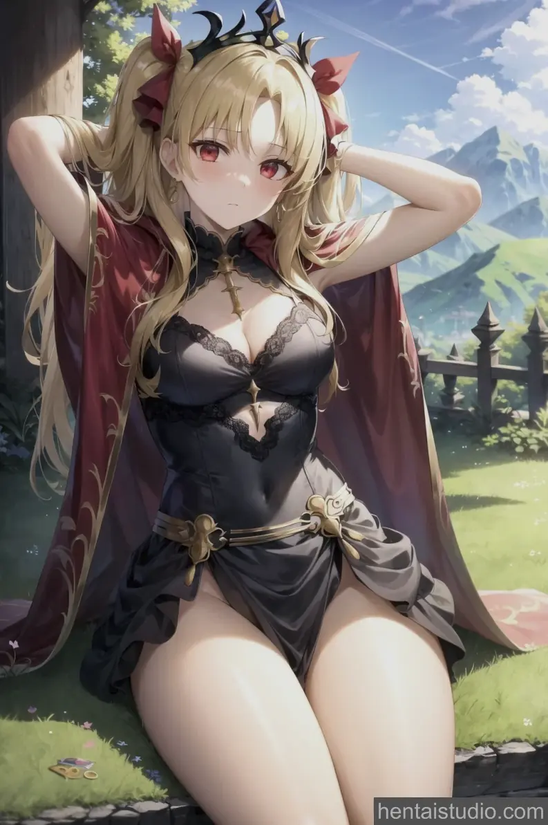 Ereshkigal from Fate hentai art 31 of 97