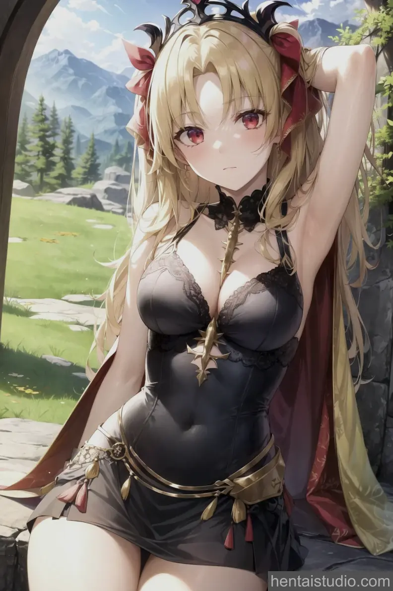 Ereshkigal from Fate hentai art 35 of 97