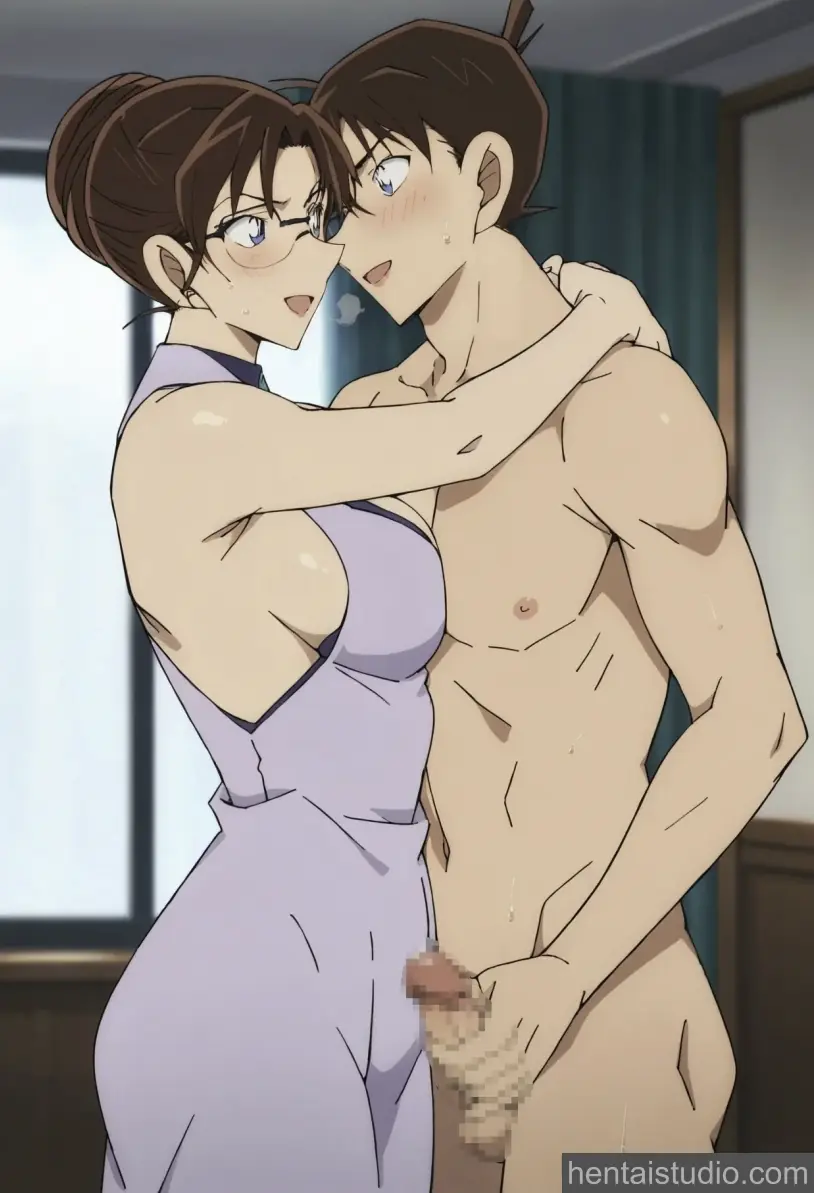Eri Kisaki from Detective Conan hentai art 19 of 185