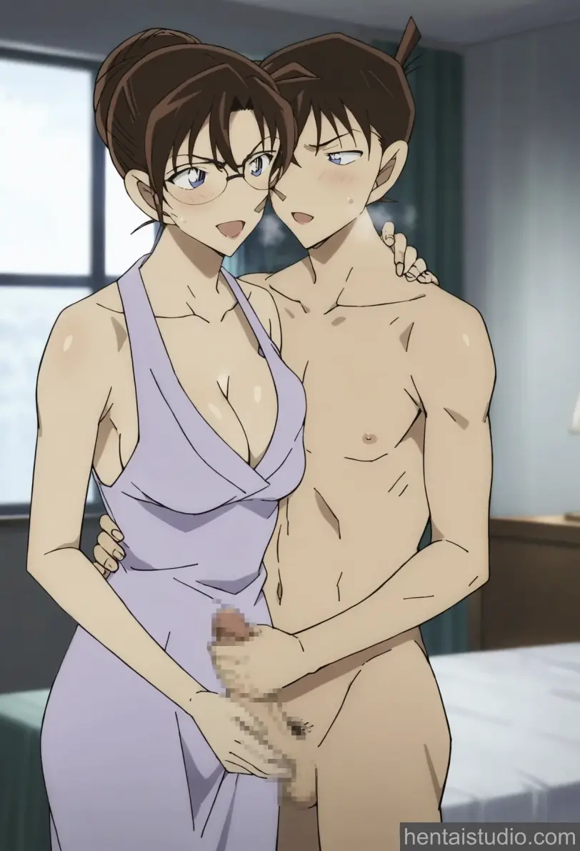 Eri Kisaki from Detective Conan hentai art 20 of 185