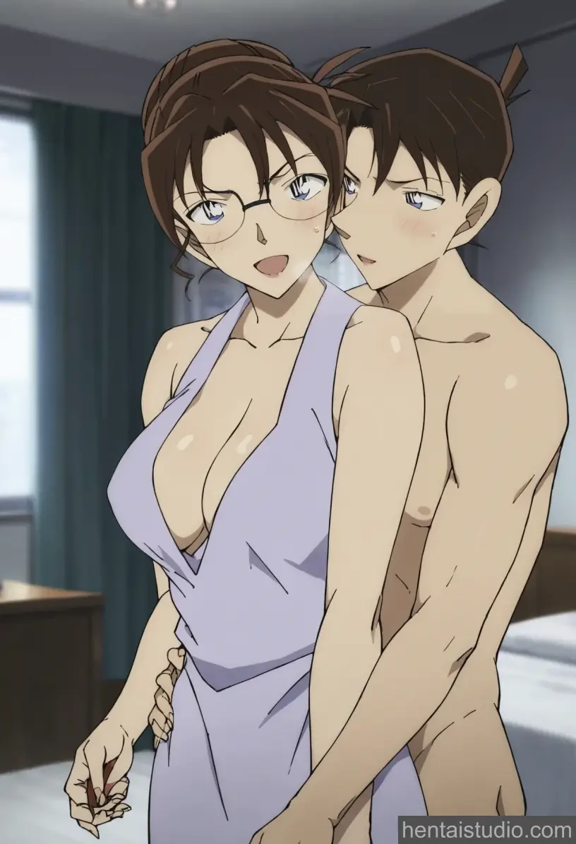 Eri Kisaki from Detective Conan hentai art 21 of 185