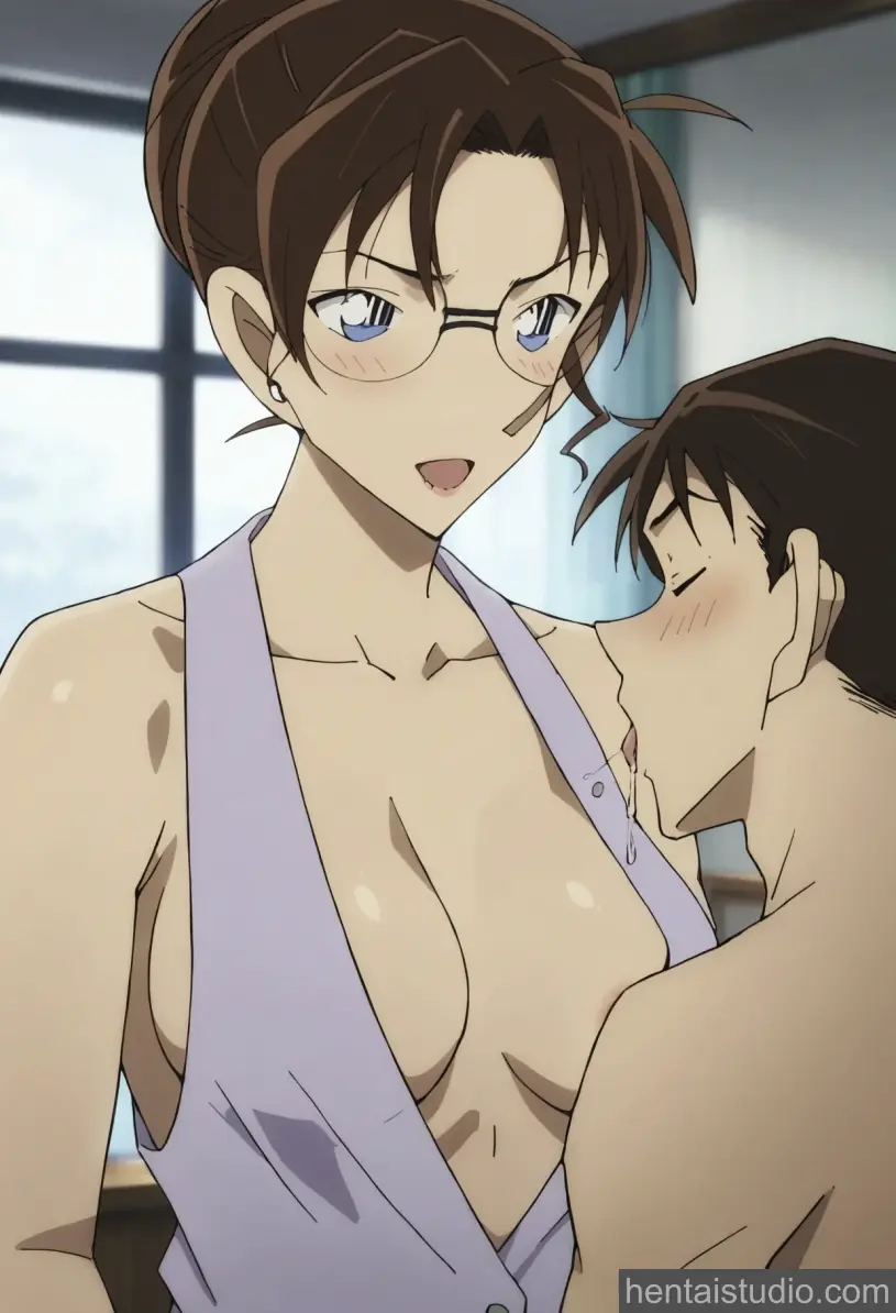 Eri Kisaki from Detective Conan hentai art 45 of 185