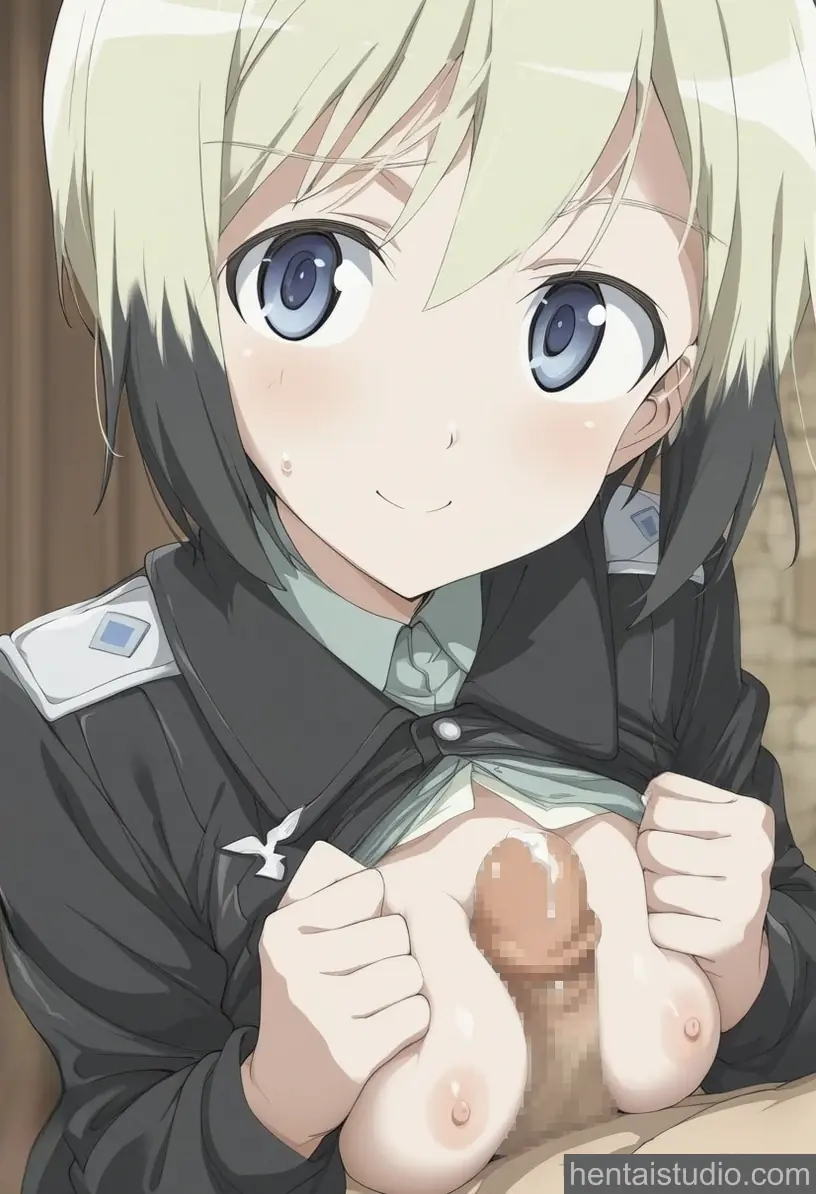 Erica Hartmann from Strike Witches hentai art 3 of 9