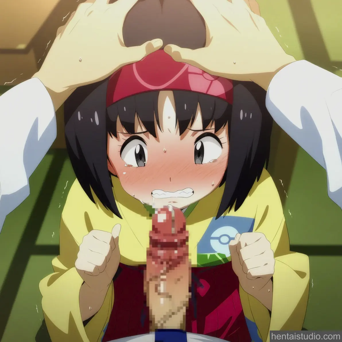 Erika from Pokemon hentai art 3 of 9
