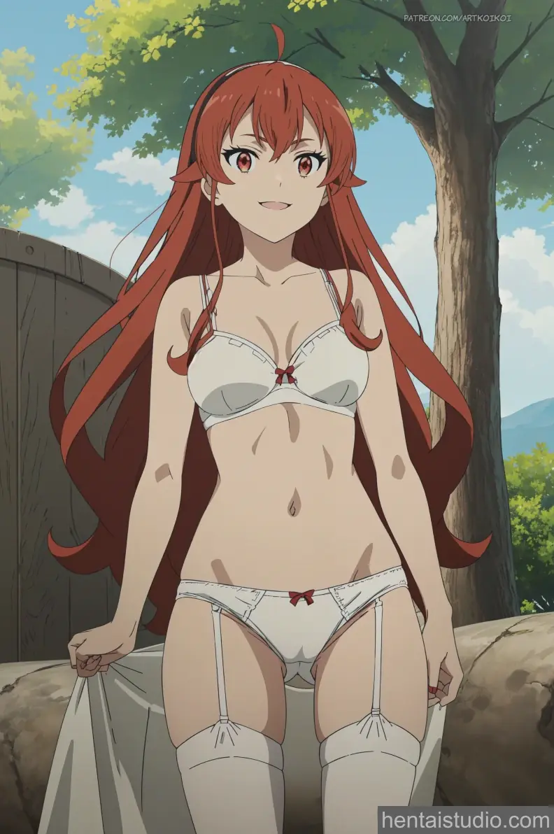 Eris Boreas Greyrat from Jobless Reincarnation hentai art 9 of 15