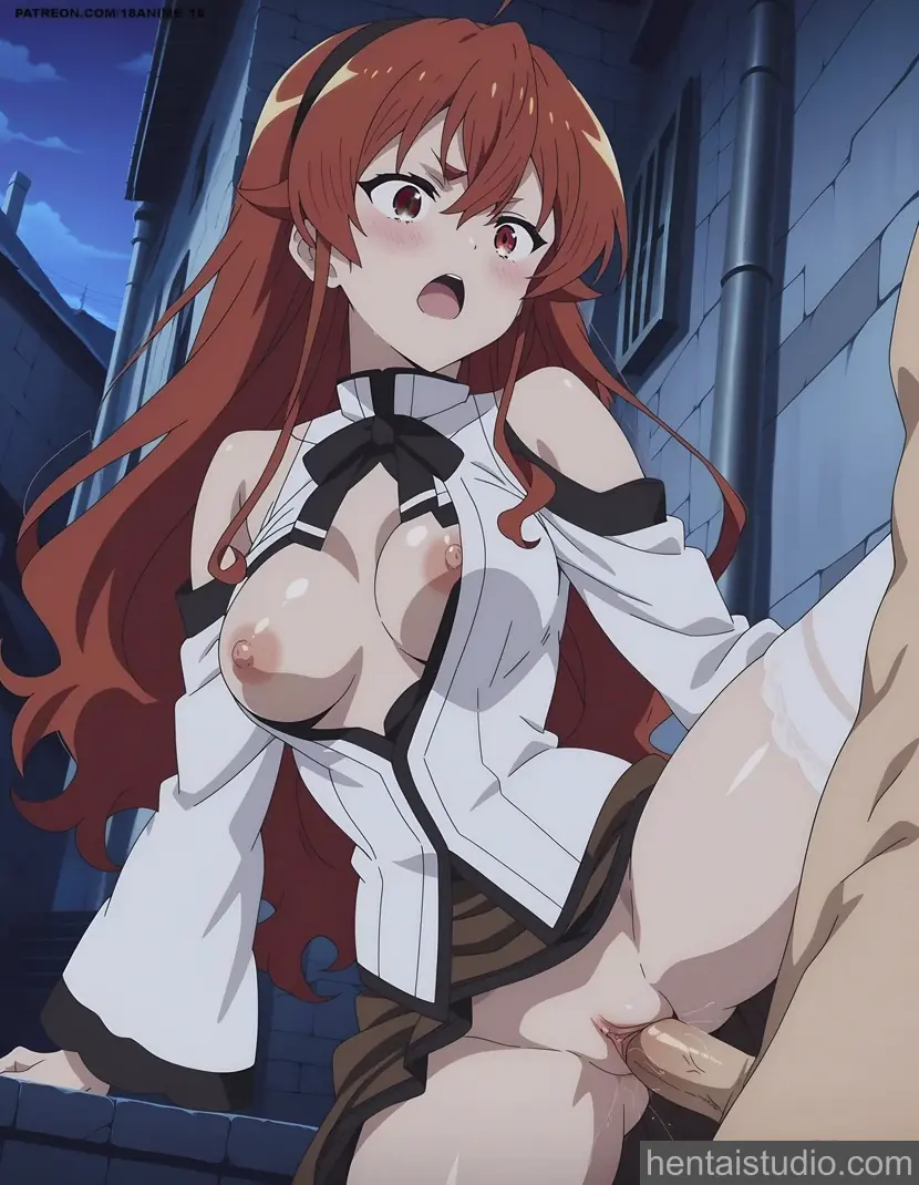 Eris Boreas Greyrat from Jobless Reincarnation hentai art 12 of 78