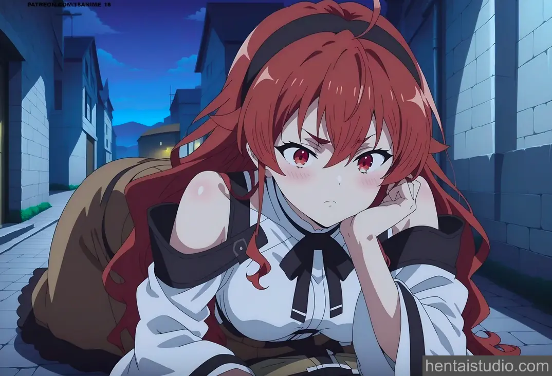 Eris Boreas Greyrat from Jobless Reincarnation hentai art 48 of 78