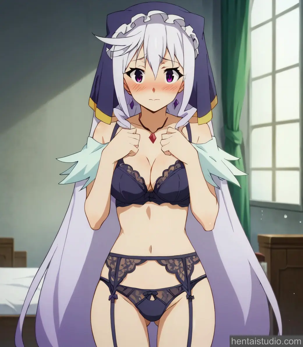 Eris Kazuma Satou from Konosuba God's Blessing On This Wonderful World hentai art 1 of 34
