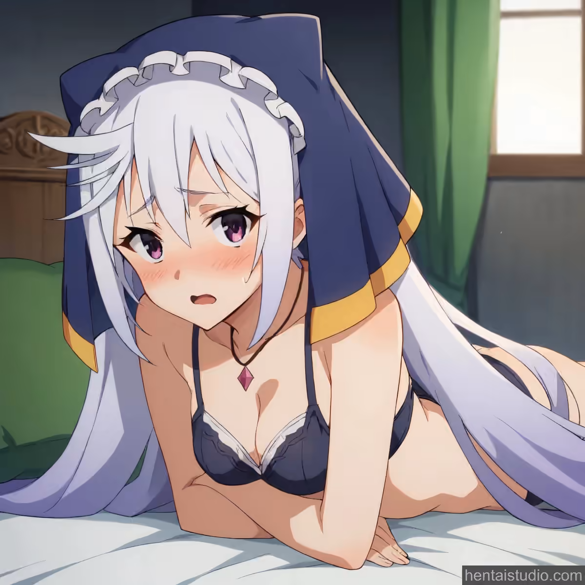 Eris - KonoSuba: God's Blessing on This Wonderful World! (Kono Subarashii Sekai ni Shukufuku wo!) - Hentai Gallery 1 - 34 Images — image 2 of 34