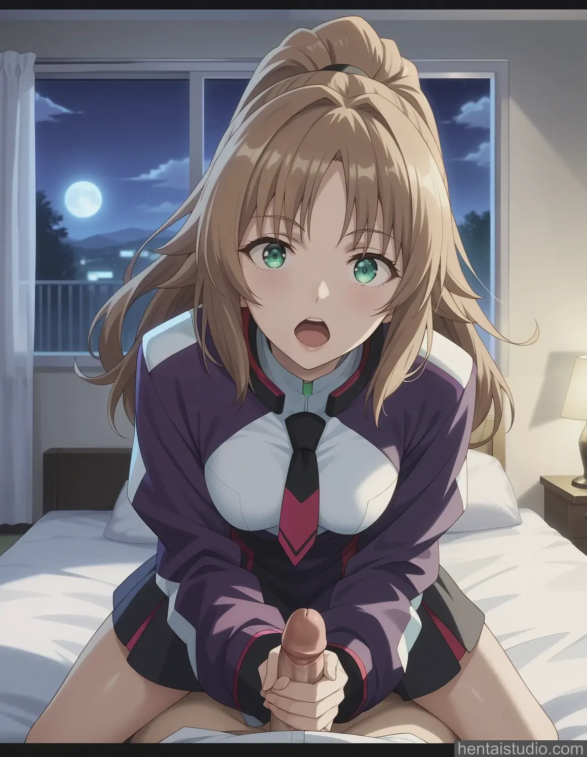 Ernesta Kuhne from The Asterisk Wars hentai art 30 of 31
