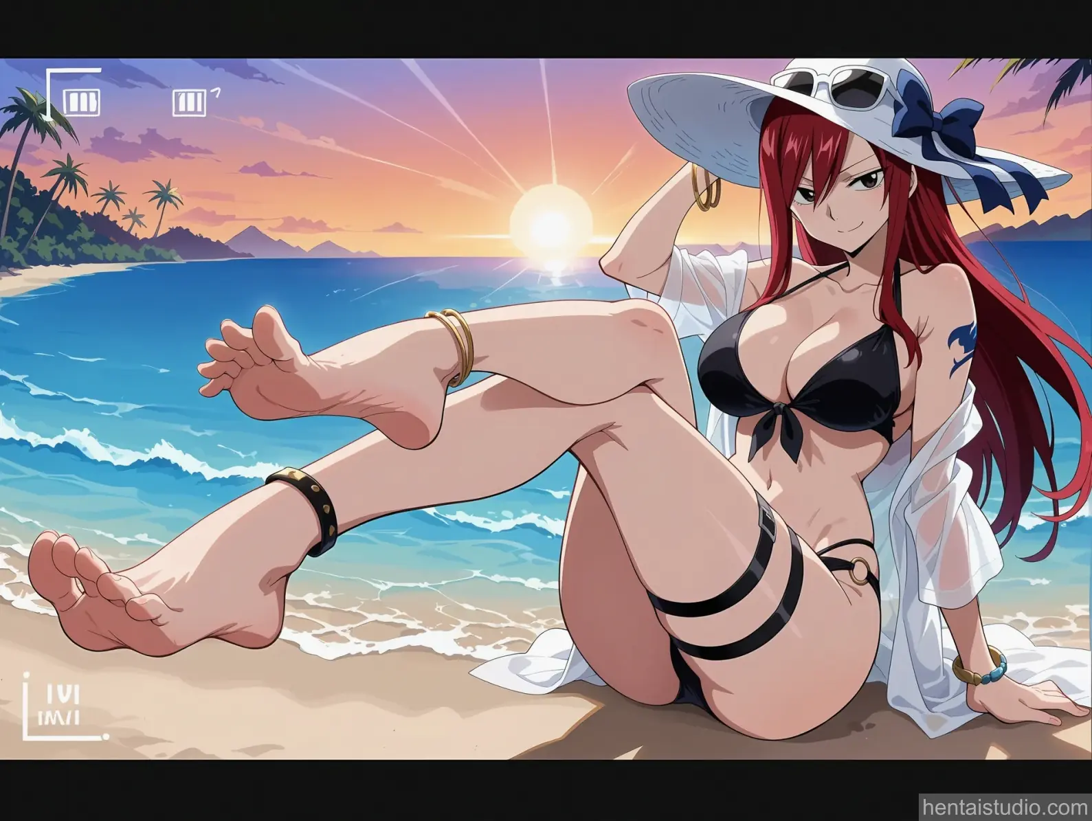 Erza Scarlet from Fairy Tail hentai art 103 of 143