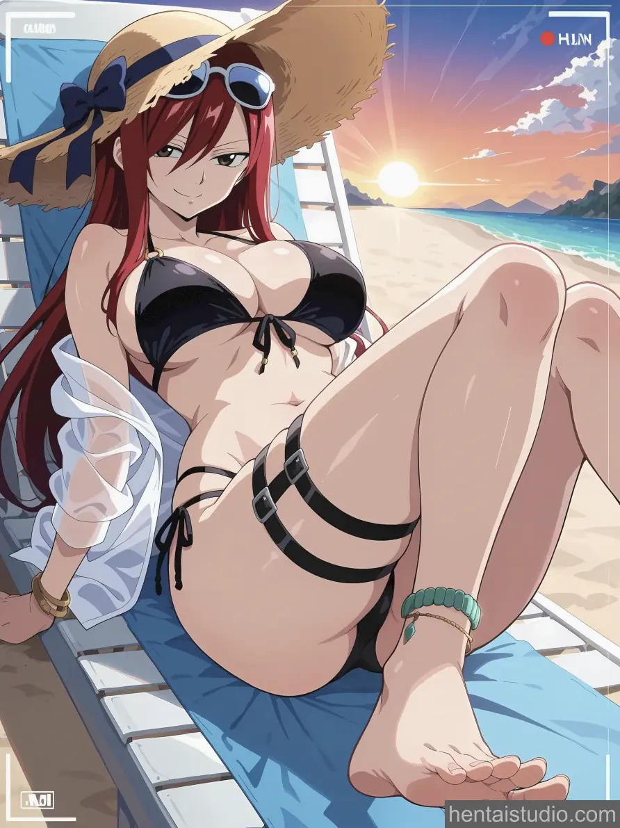 Erza Scarlet from Fairy Tail hentai art 108 of 143