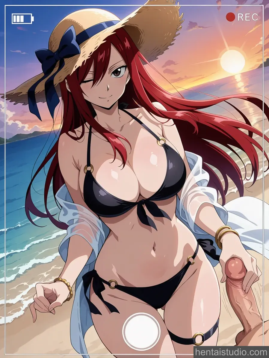 Erza Scarlet from Fairy Tail hentai art 114 of 143