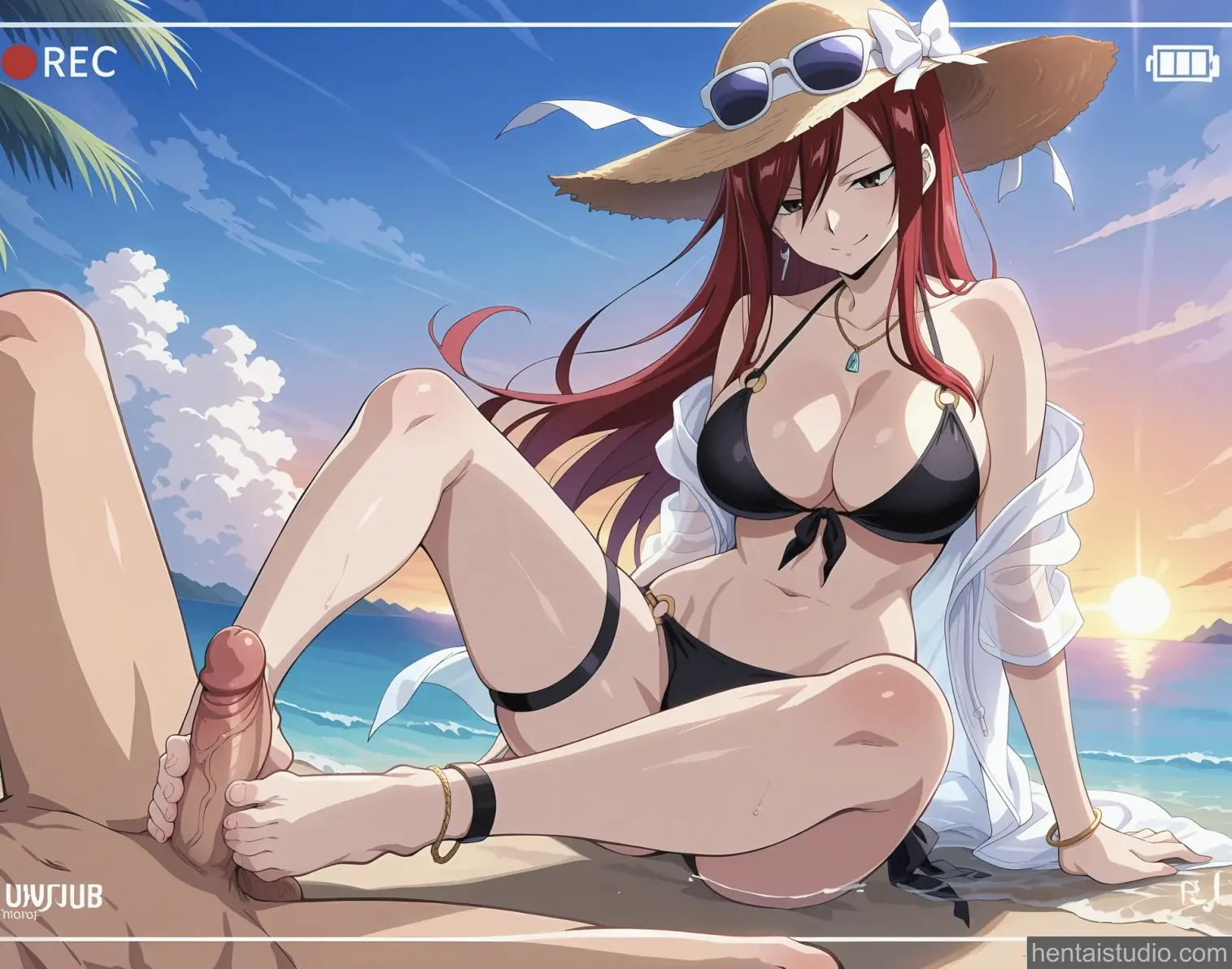 Erza Scarlet from Fairy Tail hentai art 116 of 143