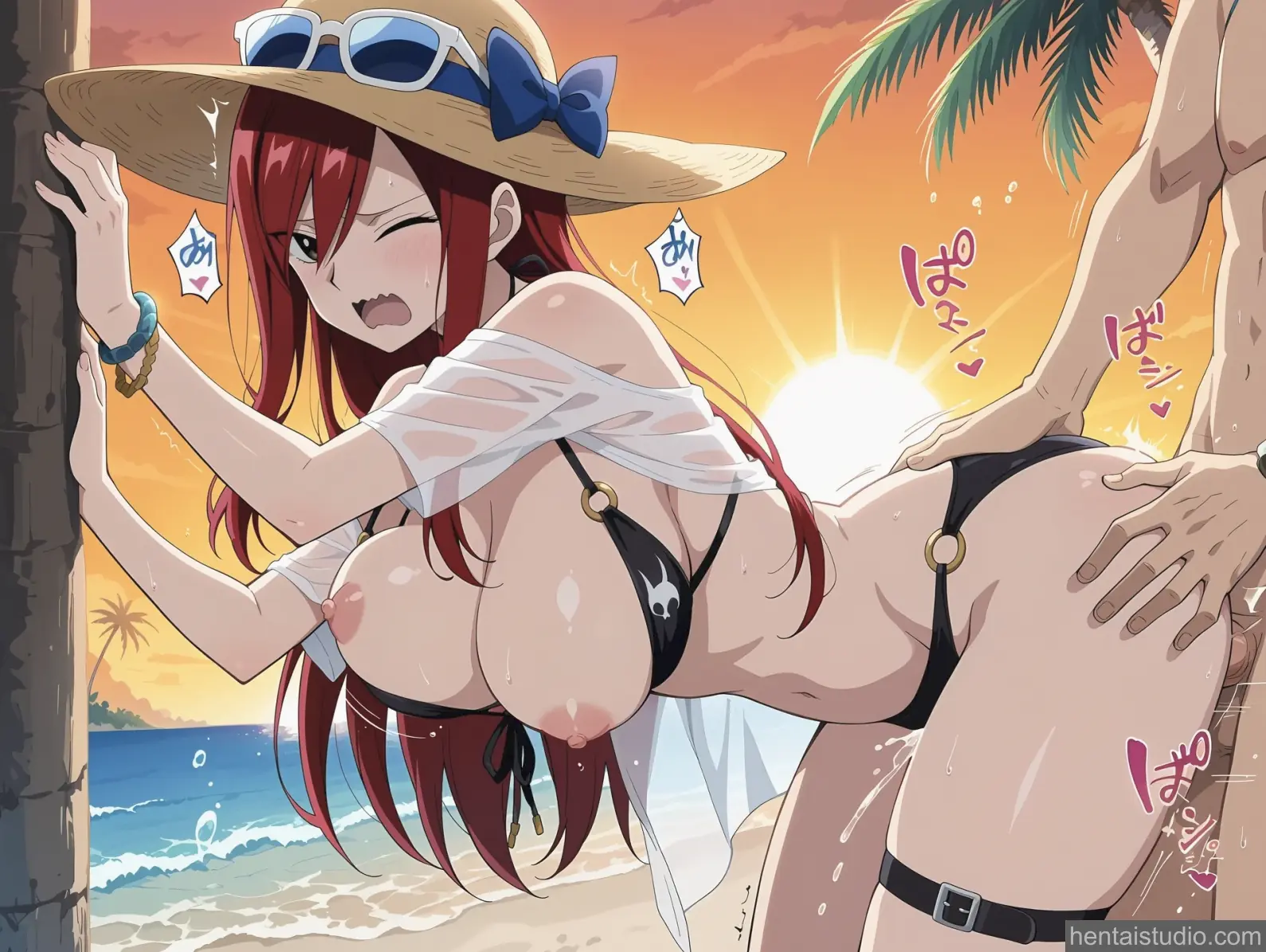 Erza Scarlet from Fairy Tail hentai art 125 of 143