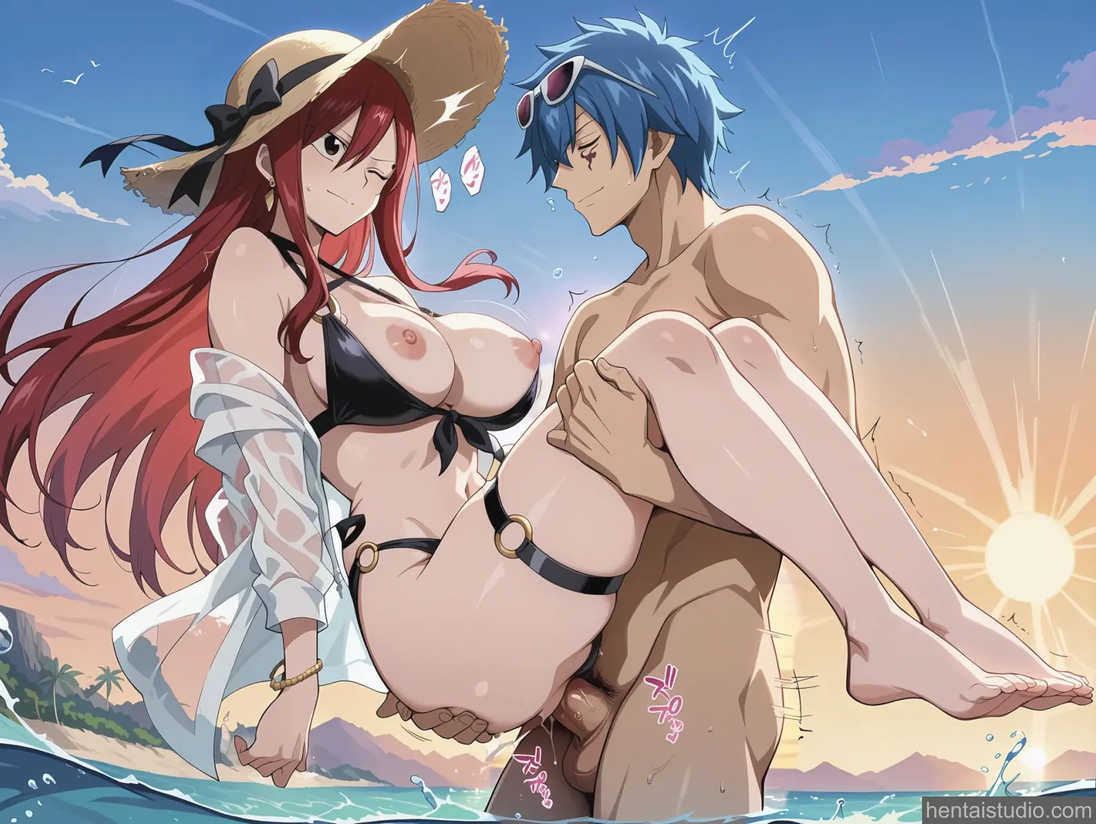 Erza Scarlet from Fairy Tail hentai art 138 of 143
