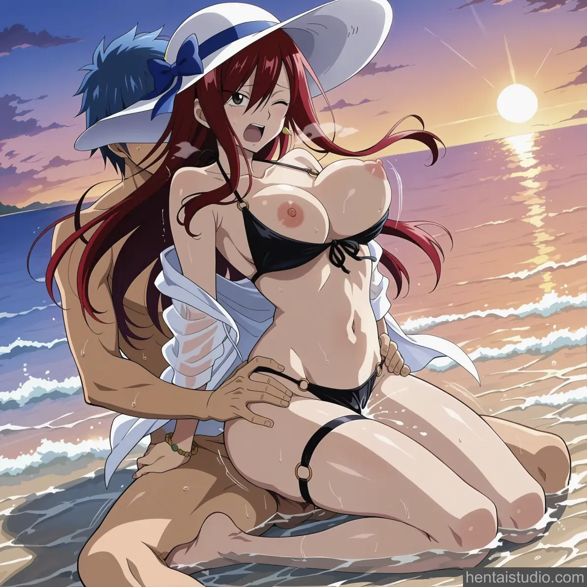 Erza Scarlet from Fairy Tail hentai art 142 of 143
