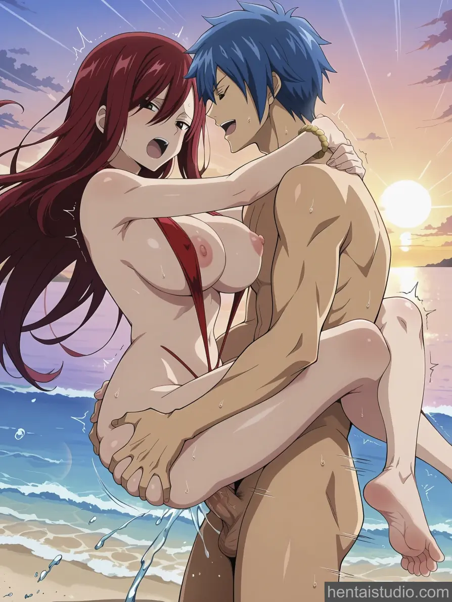 Erza Scarlet from Fairy Tail hentai art 92 of 143