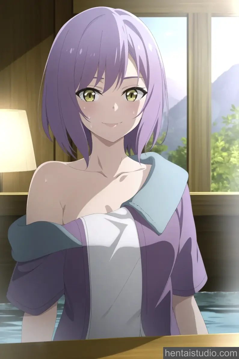 Estelle | Wandering Witch: The Journey Of Elaina – hentai anime character, Estelle, Wandering Witch: The Journey Of Elaina, Lavender Witch, Majo No Tabitabi, Short Hair, Witch, Creampie, Cum, Handjob, Cumshot