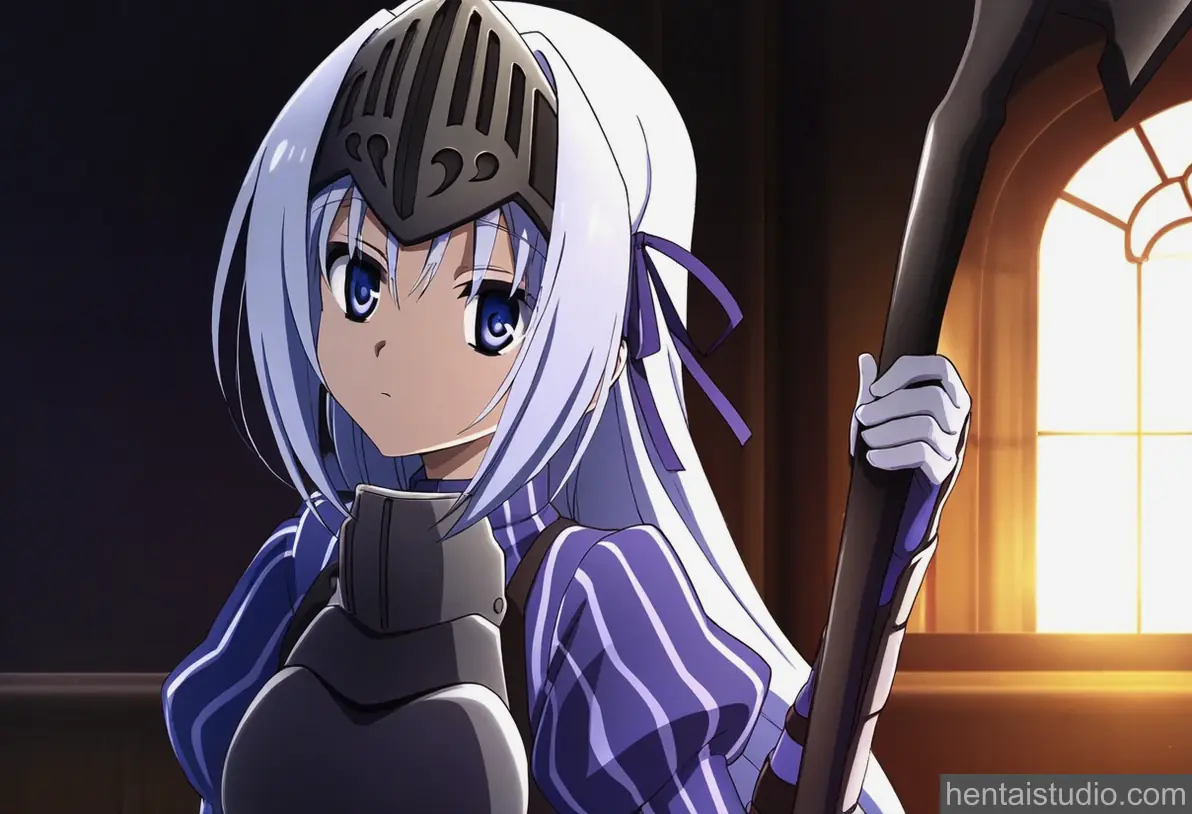 Eucliwood Hellscythe from Is This A Zombie hentai art 1 of 9