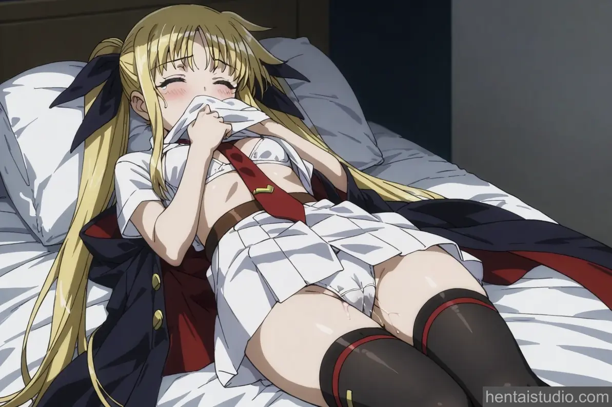 Fate Testarossa from Magical Girl Lyrical Nanoha hentai art 13 of 25