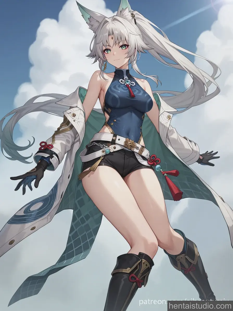 Feixiao from Honkai Star Rail hentai art 2 of 22