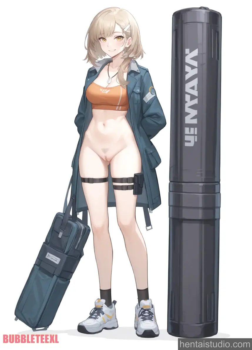 Firewhistle from Arknights hentai art 11 of 41