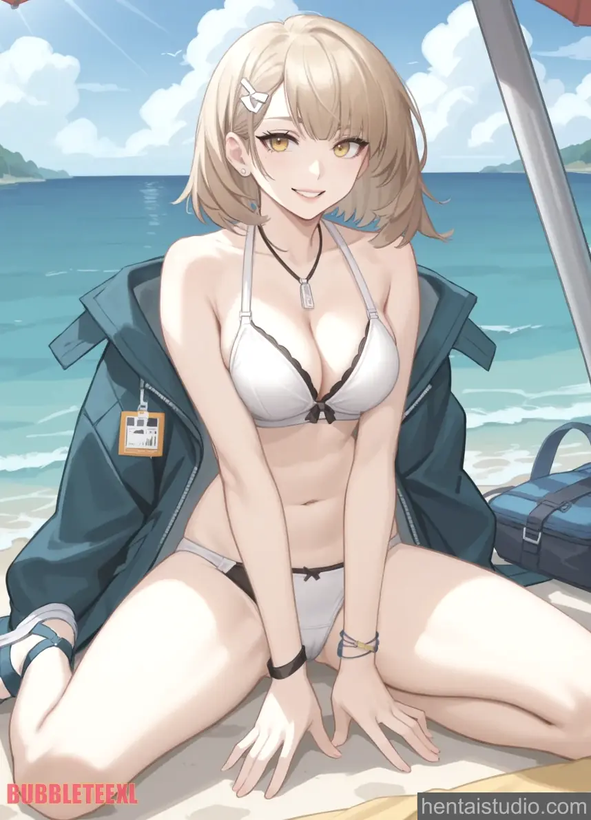 Firewhistle from Arknights hentai art 4 of 41