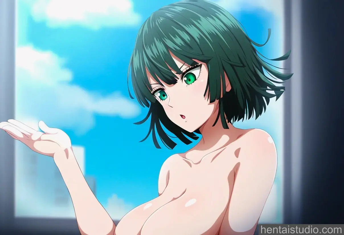 Fubuki from One Punch Man hentai art 30 of 92
