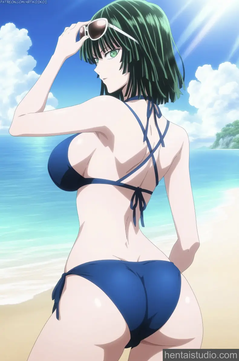 Fubuki from One Punch Man hentai art 12 of 13