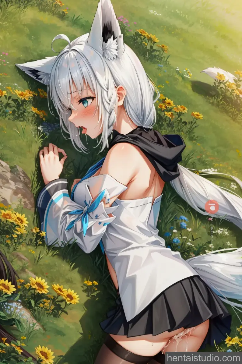 Fubuki Shirakami from Hololive hentai art 5 of 12