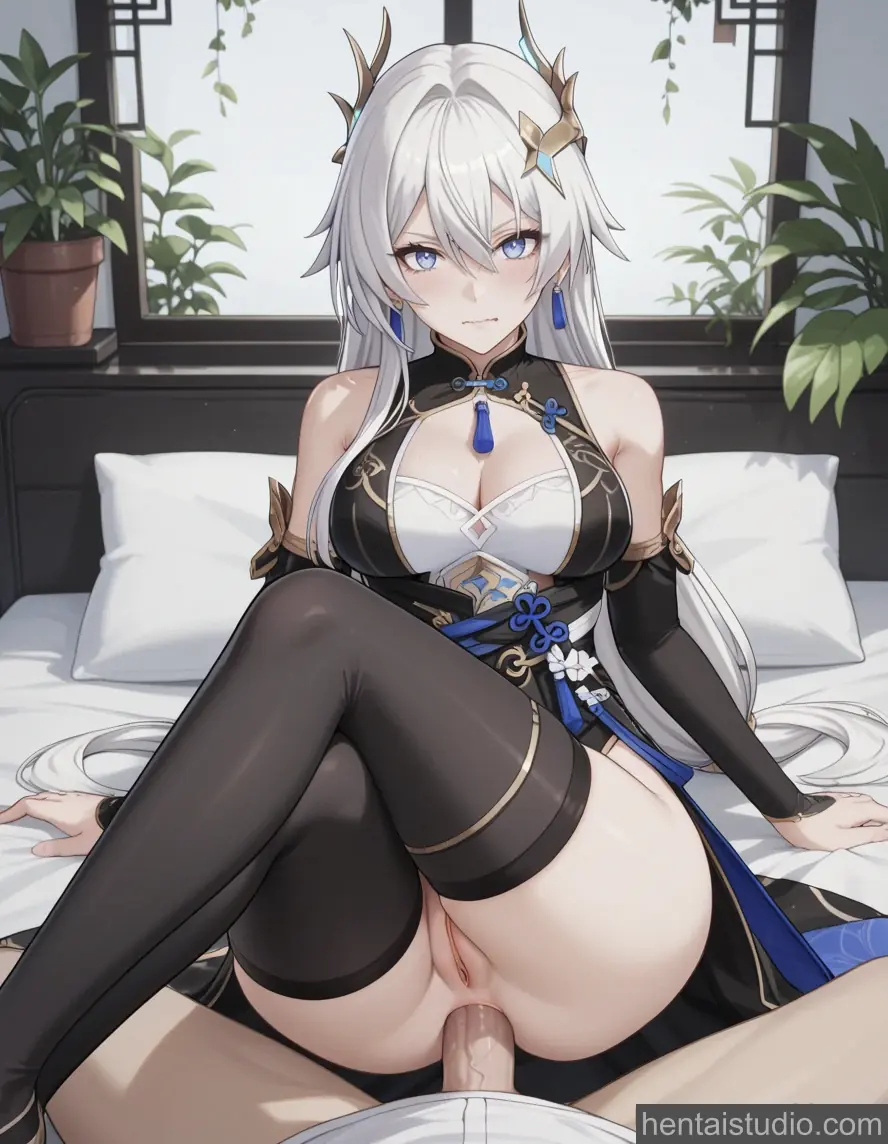 Gengchen from Aether Gazer hentai art 7 of 22