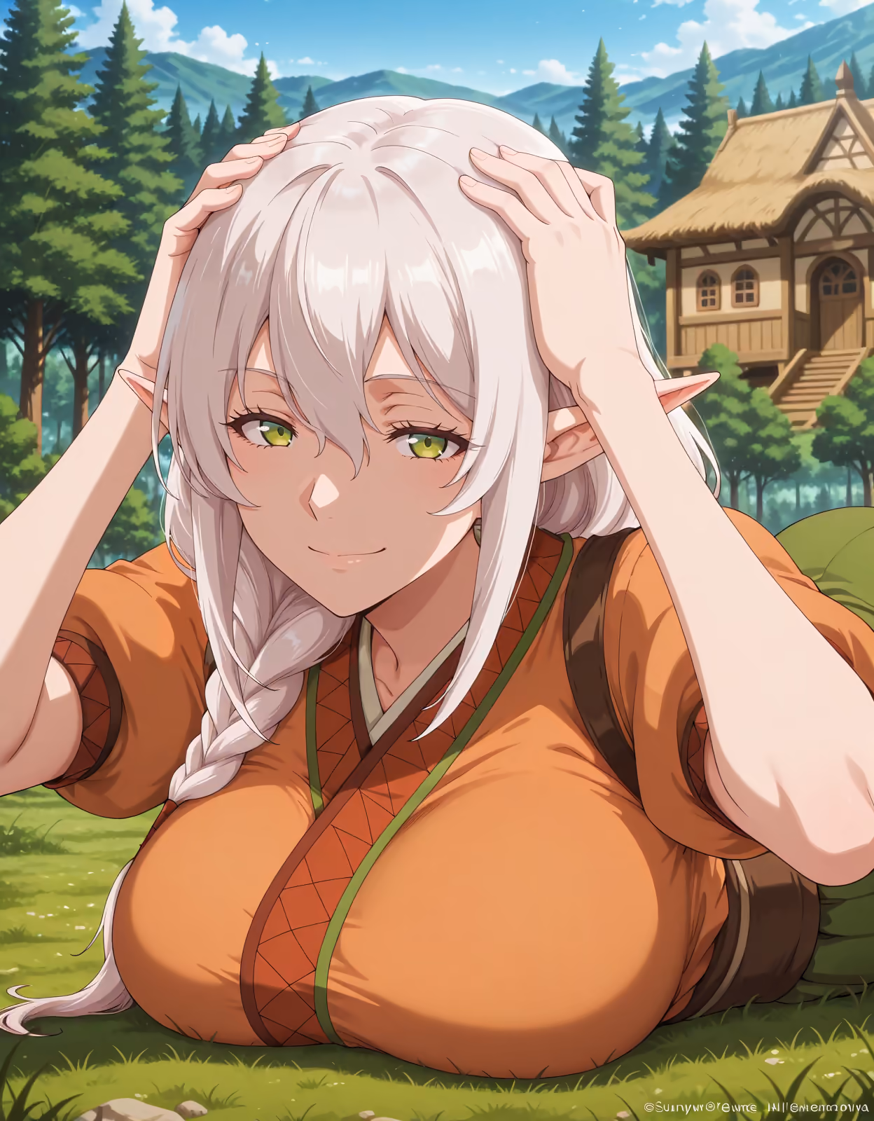 Glenys Alna Lalatoya - Skeleton Knight in Another World (Gaikotsu Kishi-sama, Tadaima Isekai e Odekakechuu) - Hentai Gallery 2 - 121 Images — image 10 of 121