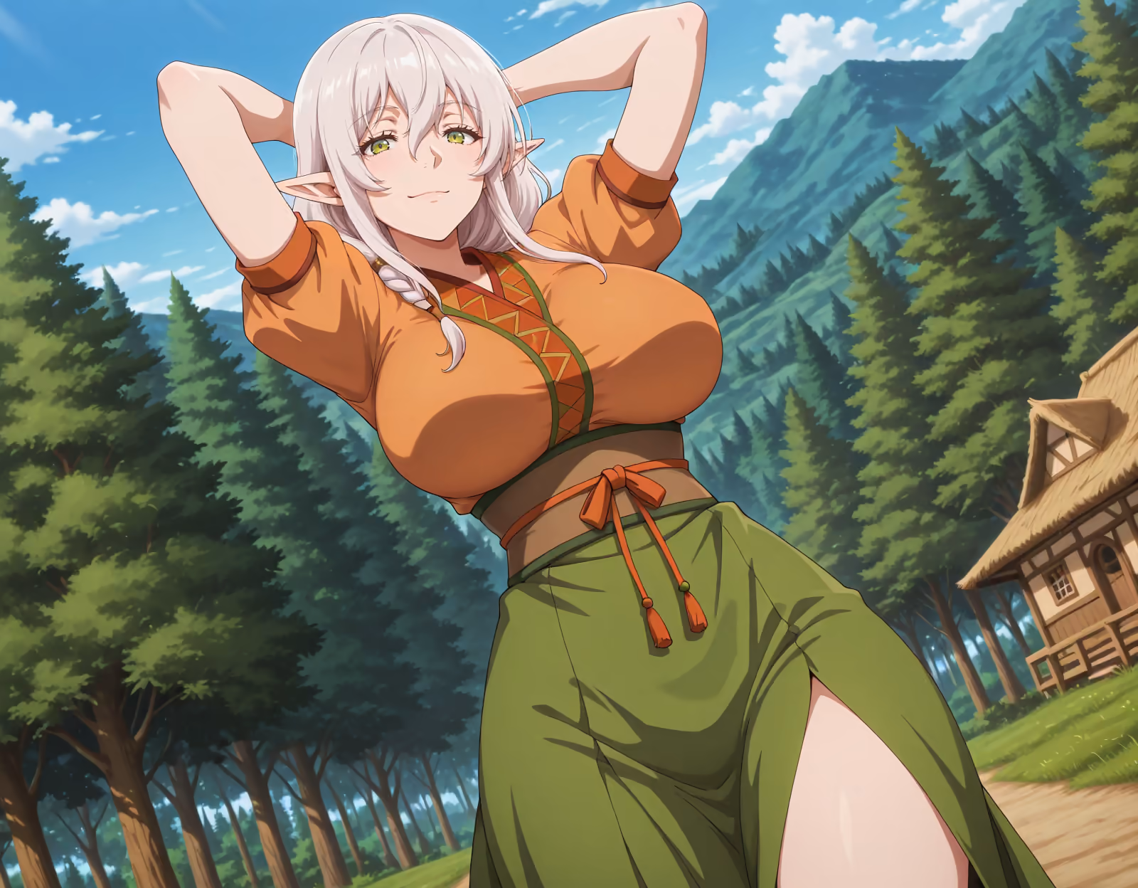 Glenys Alna Lalatoya - Skeleton Knight in Another World (Gaikotsu Kishi-sama, Tadaima Isekai e Odekakechuu) - Hentai Gallery 2 - 121 Images — image 12 of 121