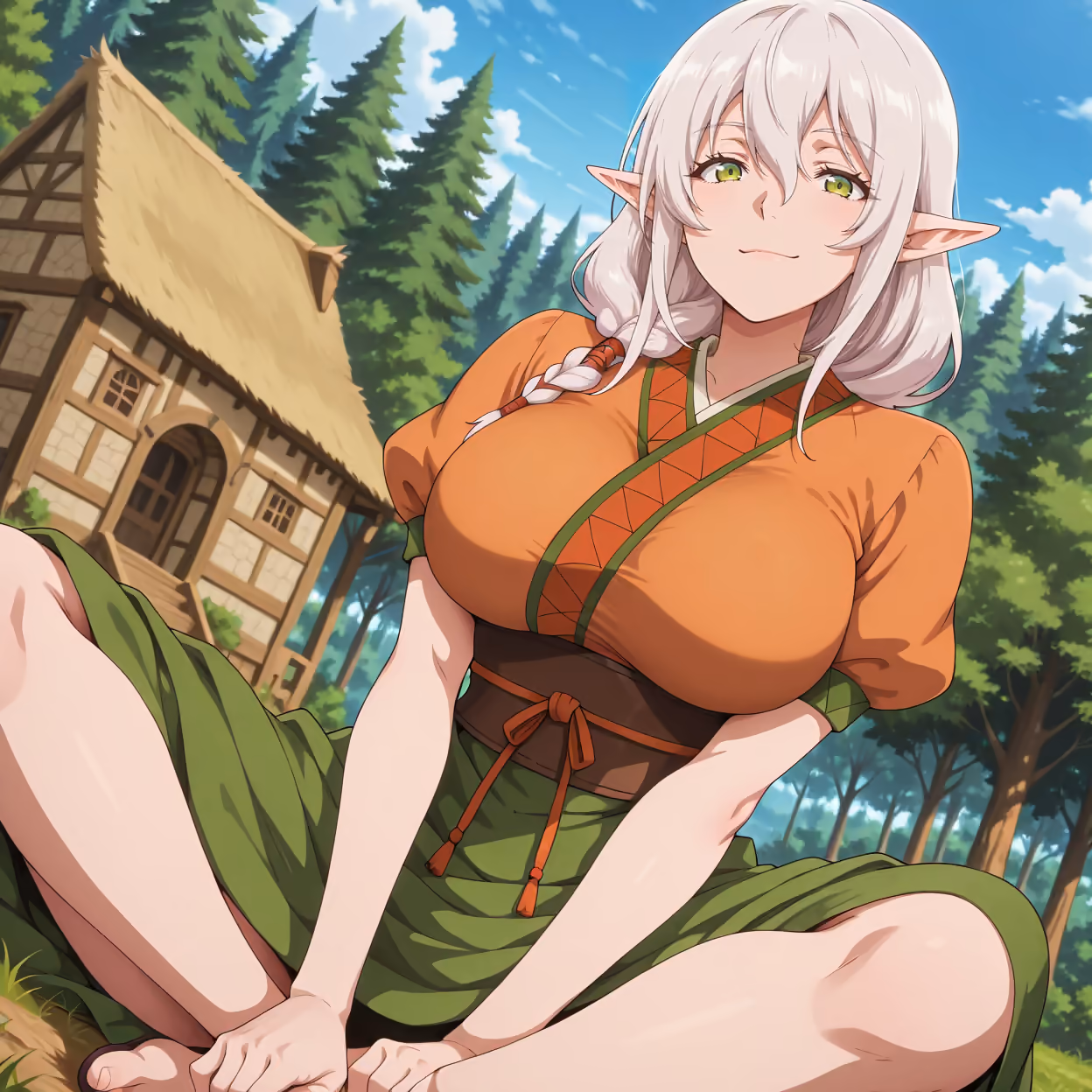 Glenys Alna Lalatoya - Skeleton Knight in Another World (Gaikotsu Kishi-sama, Tadaima Isekai e Odekakechuu) - Hentai Gallery 2 - 121 Images — image 4 of 121